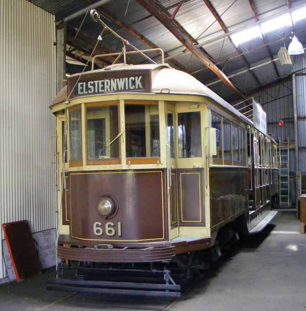Melbourne Class W3 Tram 661